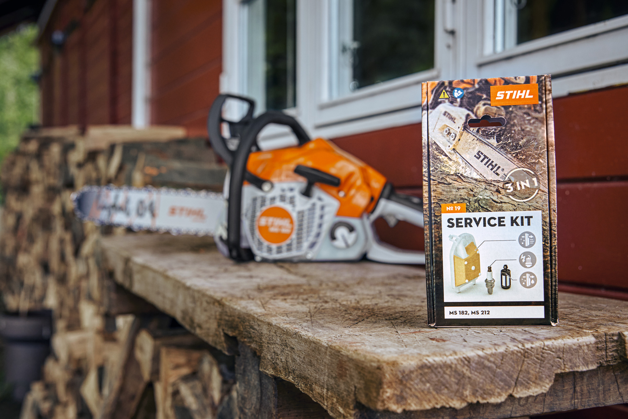 Motosierra y Espada STIHL